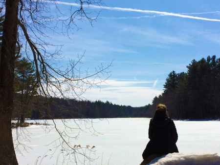 Quiet moment at Gaston Pond