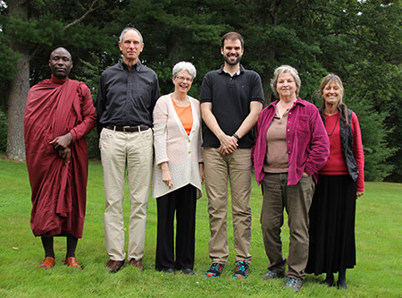 Teaching team for this year's first 3-month retreat