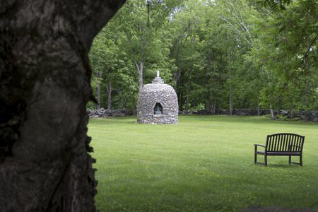 Stone stupa at BCBS