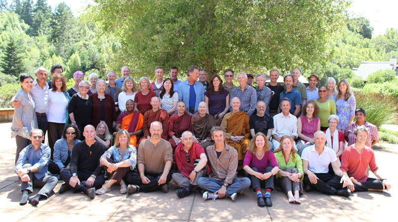 Teachers meeting at Spirit Rock CA