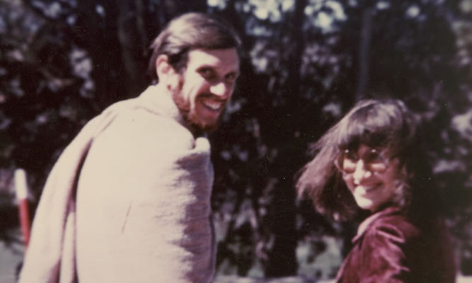 Joseph Goldstein and Sharon Salzberg in India, 1970s.