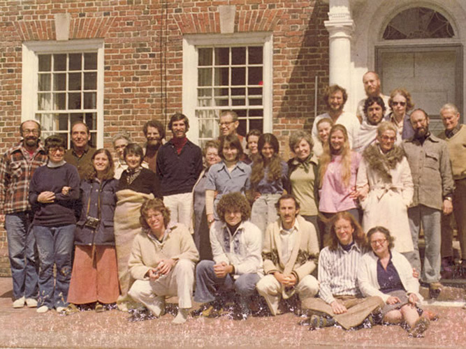 In 1976, a 'Parents and Friends' retreat was offered by those involved with IMS to share their practice.