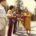 Thai meditation master Ven. Ajahn Chah on alms round at IMS during his 1979 visit.