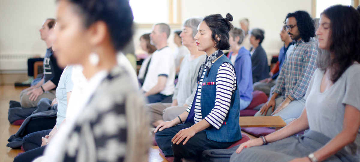 Sit and meditate at IMS retreats