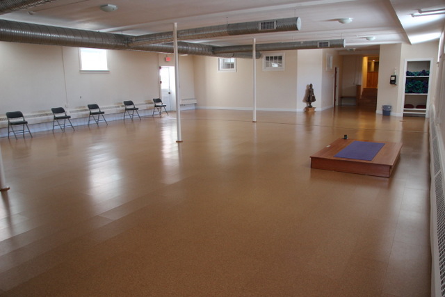 The lower walking room at the Retreat Center was renovated in 2009.